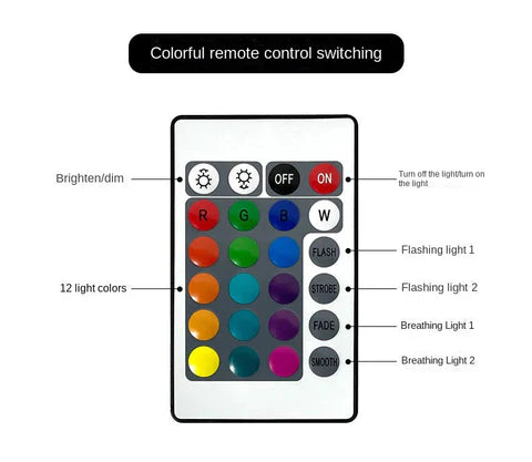 Led Diamond Crystal Touch Lamp | Multi Colour Changing Lamp