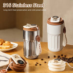 Digital Smart Insulated Coffee Mug With LED Temperature Display - Home Hatch