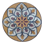 Luxury Printed Marble Trivet | Heat Resistant Round Ceramic Serving Pad