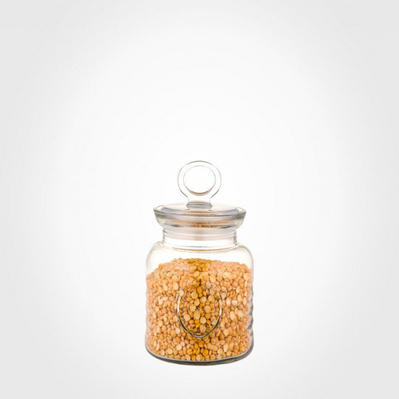Airtight Jars With Lid | Glass Containers -2pcs
