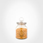 Airtight Jars With Lid | Glass Containers -2pcs