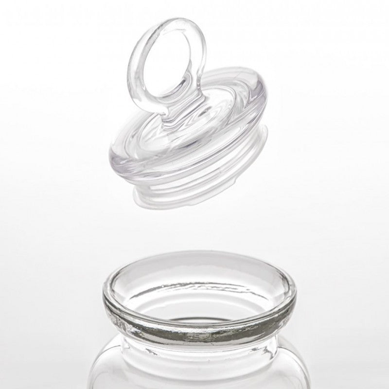 Airtight Jars With Lid | Glass Containers -2pcs