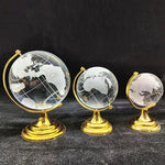 3D World Globe Ornament