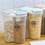 2-Compartment Airtight Food Storage Container – 2500 ml
