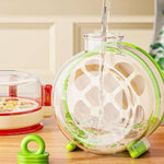 2-in-1 Round Ice Bottle – Portable Ice Mold and Drink Cup