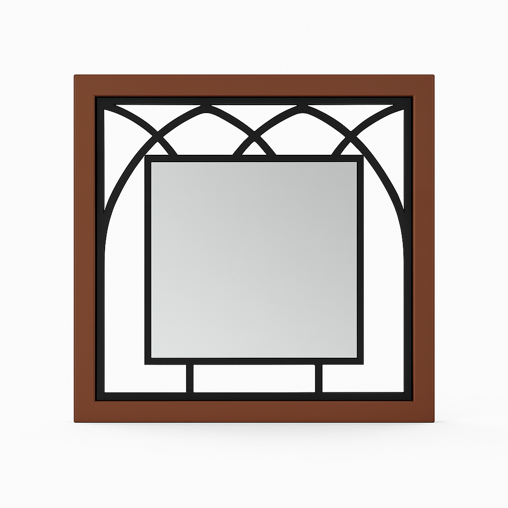 Turkish Style Islamic Square Frame With Mirrors Wall Hanging | Wall Décor