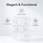 Nordic Design Transparent Bubble Tissue Box