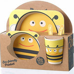 5pcs Kids Serving set | Children Food Supplement Tableware