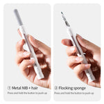 3-in-1 Gadgets Cleaning Pen Compact Cleaning Kit with Soft Brush and Pin