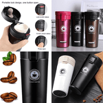 300ml Vacuum Insulated Stainless Steel Tea & Coffee Mug – Leakproof Travel Mug