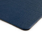 Grained Faux Leather Tea Coasters | Set of 6