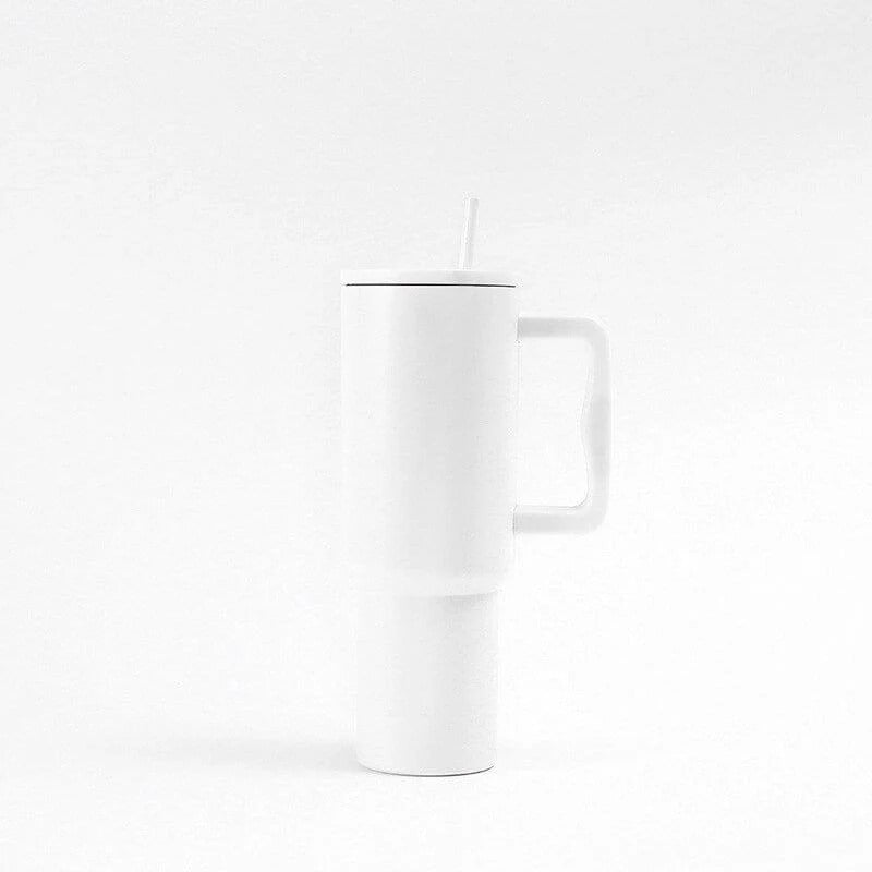 40oz Spill Proof Tumbler with Handle & Straw Pakistan – 1200ml Insulated Stainless Steel Travel Mug for Hot & Cold Drinks