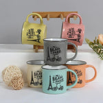 Paris Ceramic Coffee Mugs