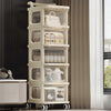 5-Tier Rolling Storage Cart with Drawers | Multipurpose Organizer on Wheels for Home, Office & Beauty Storage
