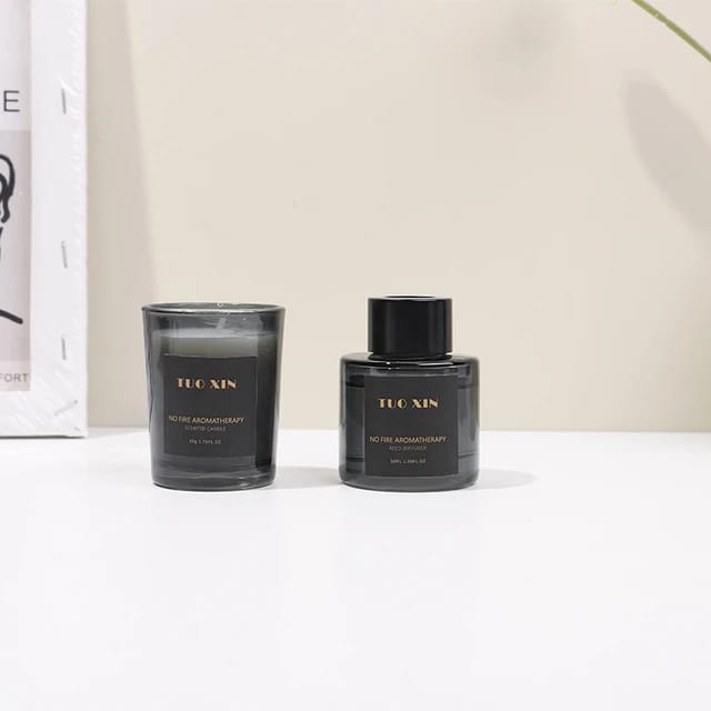 50ml Reed Diffuser And Scented Candle Gift Set | Home Decor
