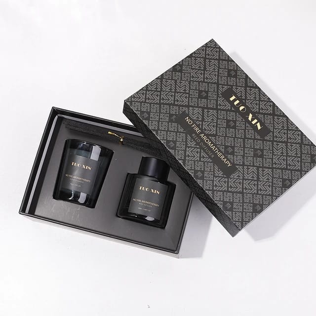 50ml Reed Diffuser And Scented Candle Gift Set | Home Decor