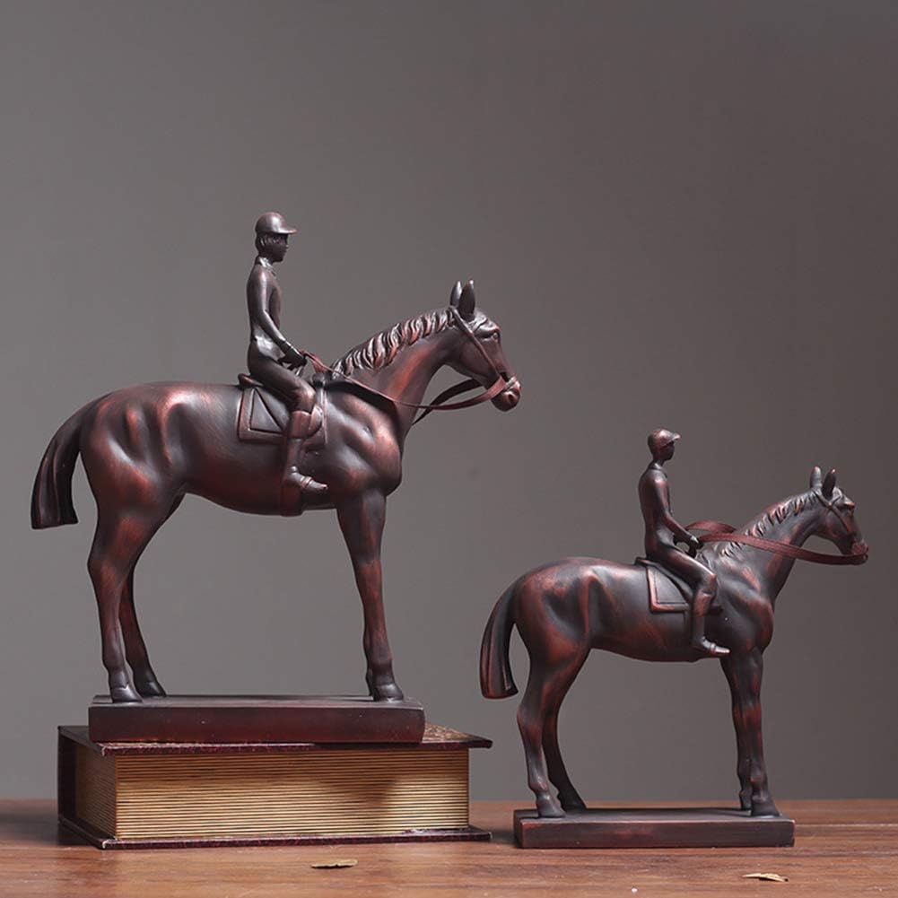 Horse Jockey Statue Figurine | Home Décor