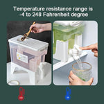 3.5L Fridge Beverage Dispenser With Stand And Spigot | Kitchen Accessories