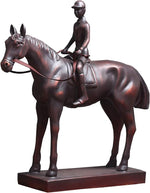 Horse Jockey Statue Figurine | Home Décor