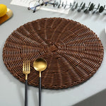 Rattan Charger Plates | Table Mats | Handwoven Placemats