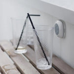 Delisoga Classic Transparent Drinking Glass - Set of 6 - Home Hatch