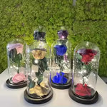 Artificial Flower Decoration Piece with LED Lights