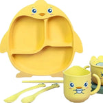Cute Toddlers Serving set | Children Food Supplement Tableware