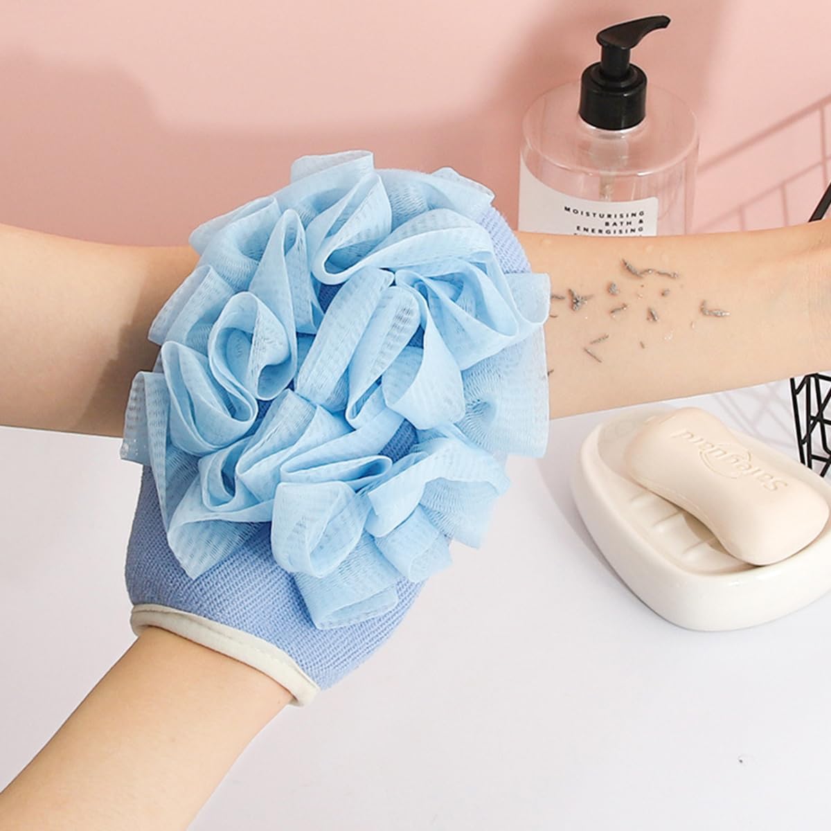 Shower Scrubbing Glove | Shower Loofah