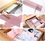 AdjustableDrawer Separator | Drawer Organizer - 4 Pcs