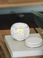 Crystal Glass Candle Holder