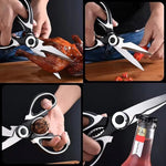 Multipurpose Versatile Scissors for Kitchen & General Use – Stainless Steel, Heavy-Duty & Sharp