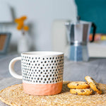 Dipped Dots Coffee Mugs
