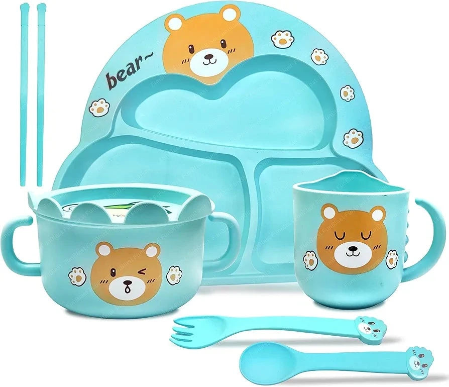 Cute Toddlers Serving set | Children Food Supplement Tableware