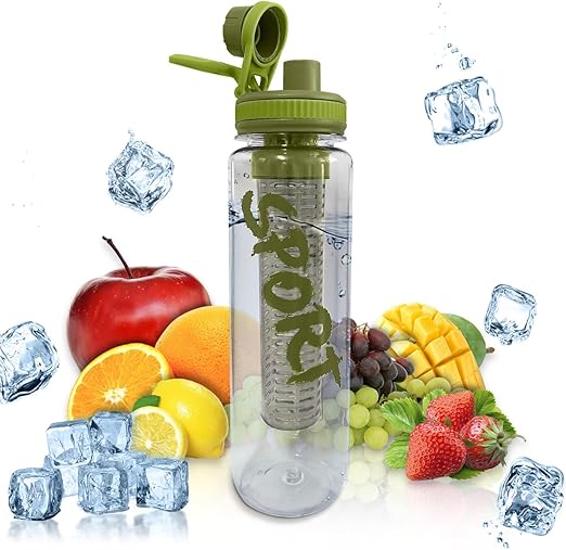 Sports Water Bottle with Fruit Infuser | 1000 ML