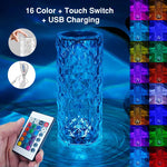 Led Diamond Crystal Touch Lamp | Multi Colour Changing Lamp