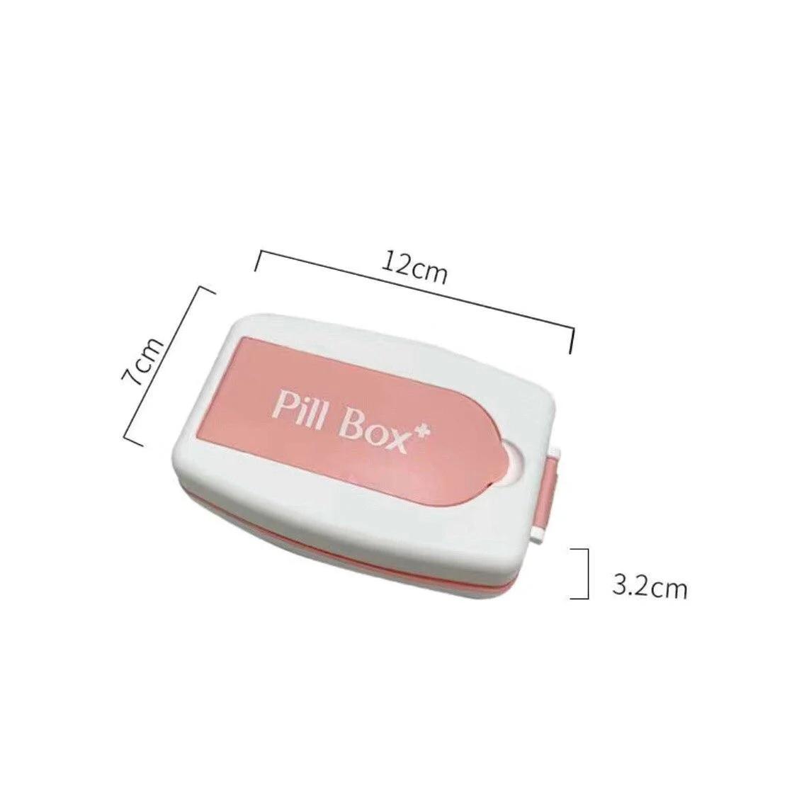 7 Compartments Medicine Pill Box | Tablet Organizer/Holder
