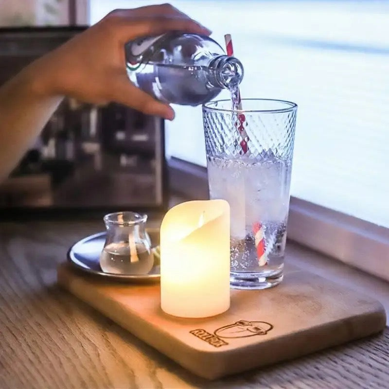 Delisoga Classic Transparent Drinking Glass - Set of 6 - Home Hatch