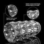 Relexome Diamond Style Crystal Glass Vase