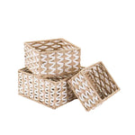 Handmade Woven Storage Basket | Set of 3