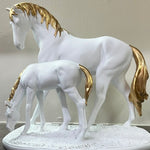 Horse And Pony Statue Figurine | Home Décor