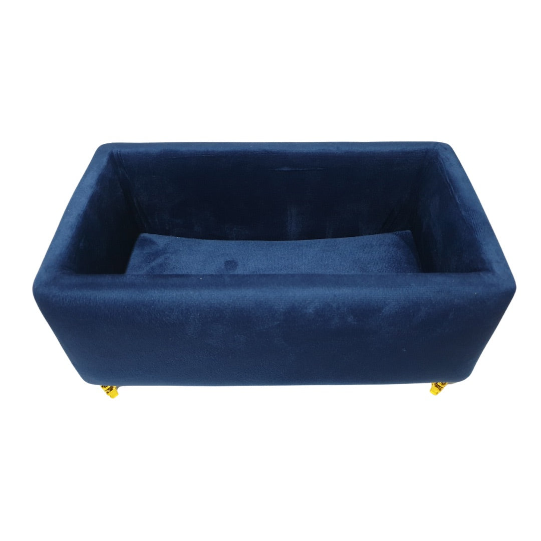 Rectangular Turkish Style Velvet Naan Roti Bread Box Container