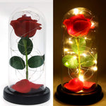 Artificial Flower Decoration Piece with LED Lights