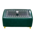 Rectangular Turkish Style Velvet Naan Roti Bread Box Container