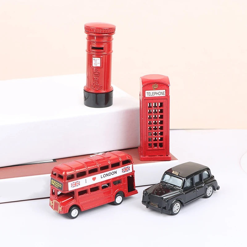 Vintage London Souvenir Model 4-Pcs | Home Décor