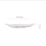 Glass Leaf Tray | Organizer Tray | Décor Tray - Home Hatch