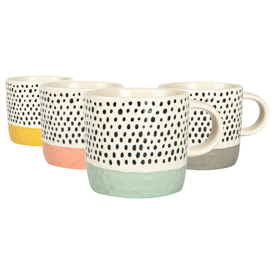 Dipped Dots Coffee Mugs