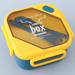 Antlers Printed Lunch Box With Cutlery