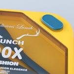 Antlers Printed Lunch Box With Cutlery