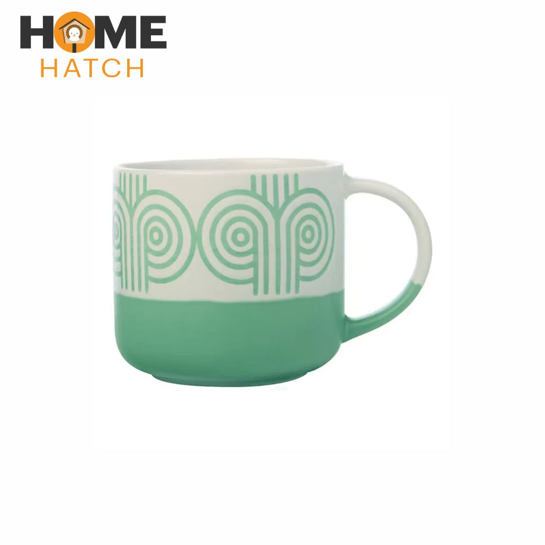 Arches Ceramic Coffee Mug Pakistan – Modern Pattern Series Premium Ceramic Mug for Coffee, Tea & Hot Chocolate