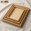 Bamboo Serving Tray Set of 3 | Eco-Friendly Kitchen & Dining Organiser